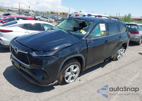 2021 Toyota Highlander Le from USA, damaged, VIN 5TDBZRBH6MS530997